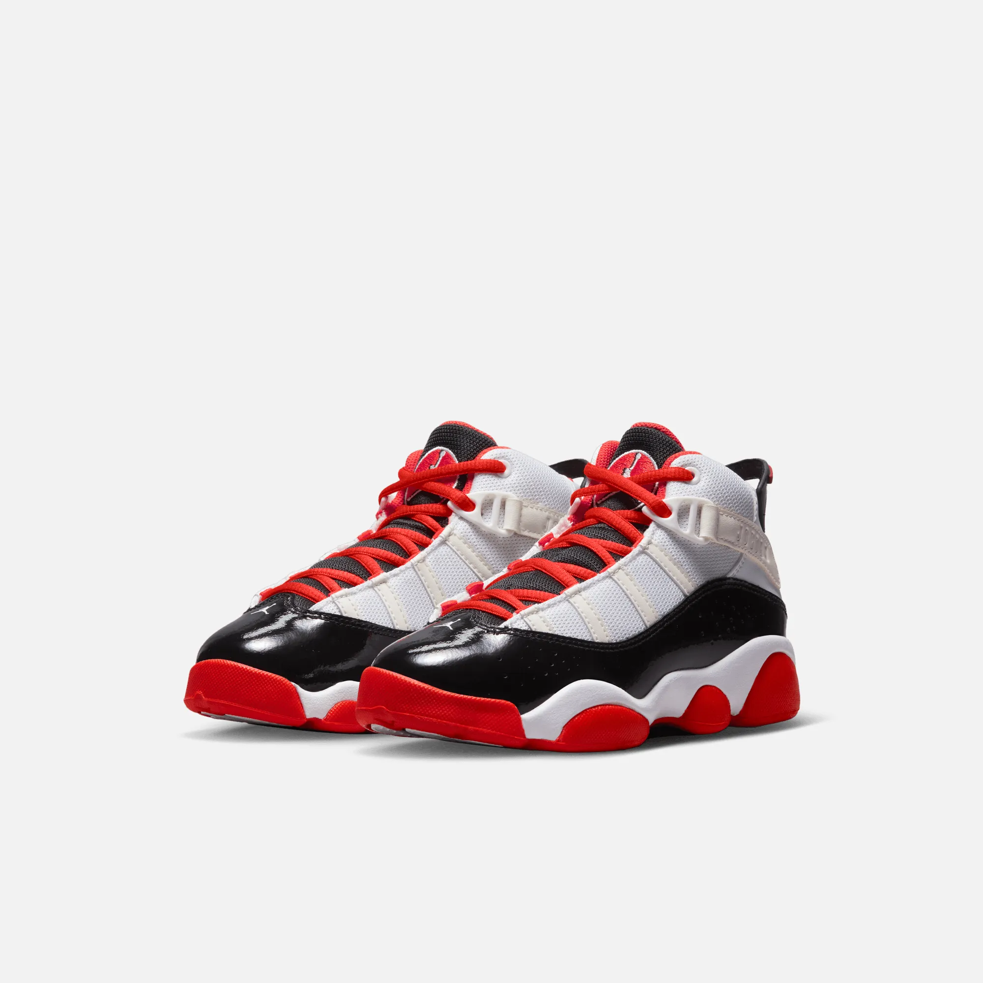 Air Jordan Kids' 6 Rings Team Orange (PS)