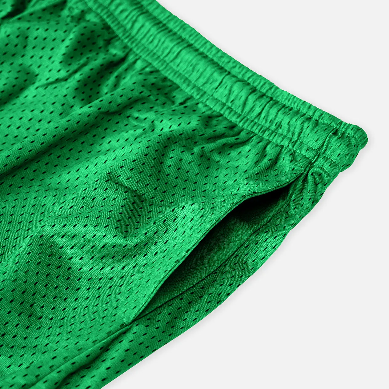 Baseball On Fire Patch Shorts - 7"