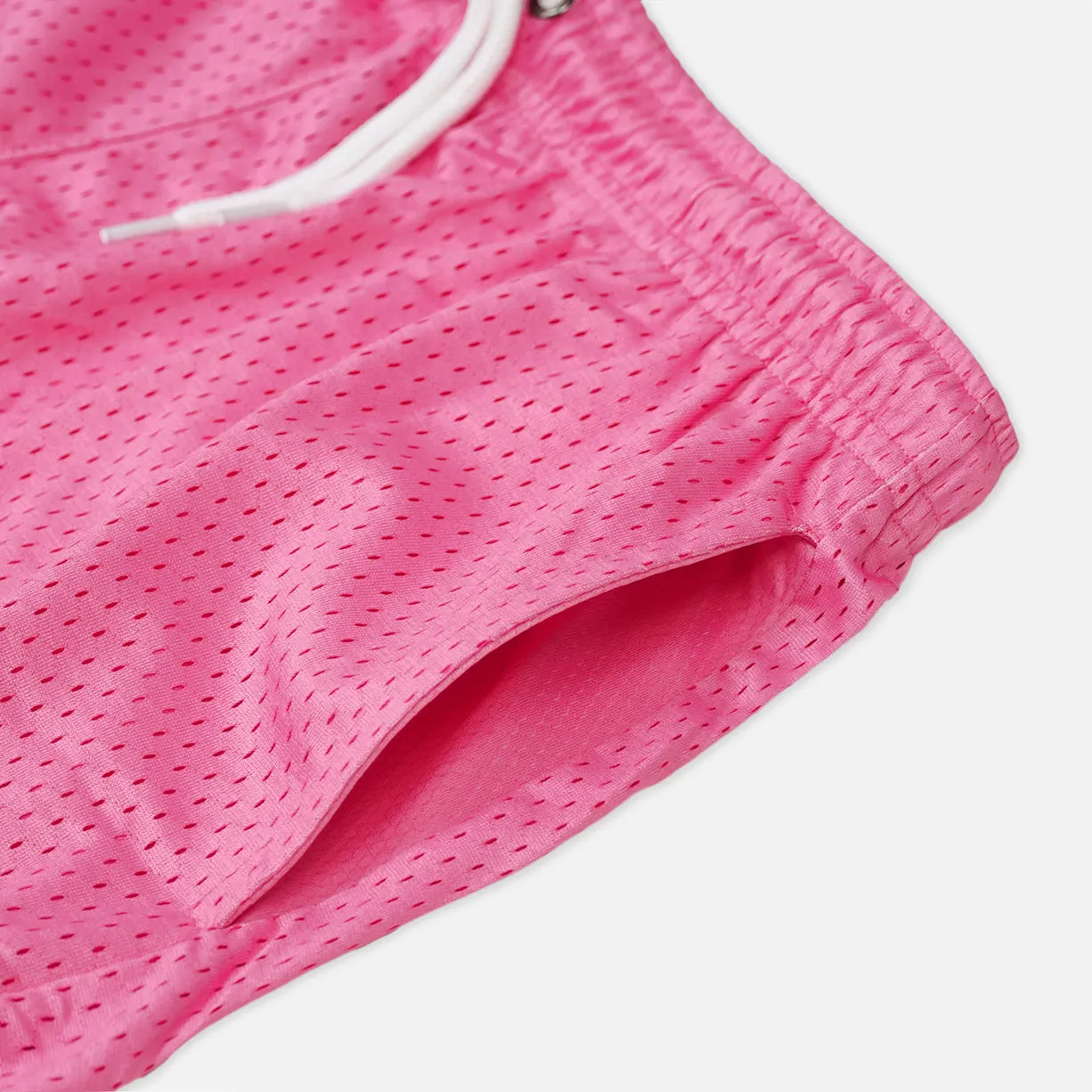Baseball On Fire Patch Shorts - 7"