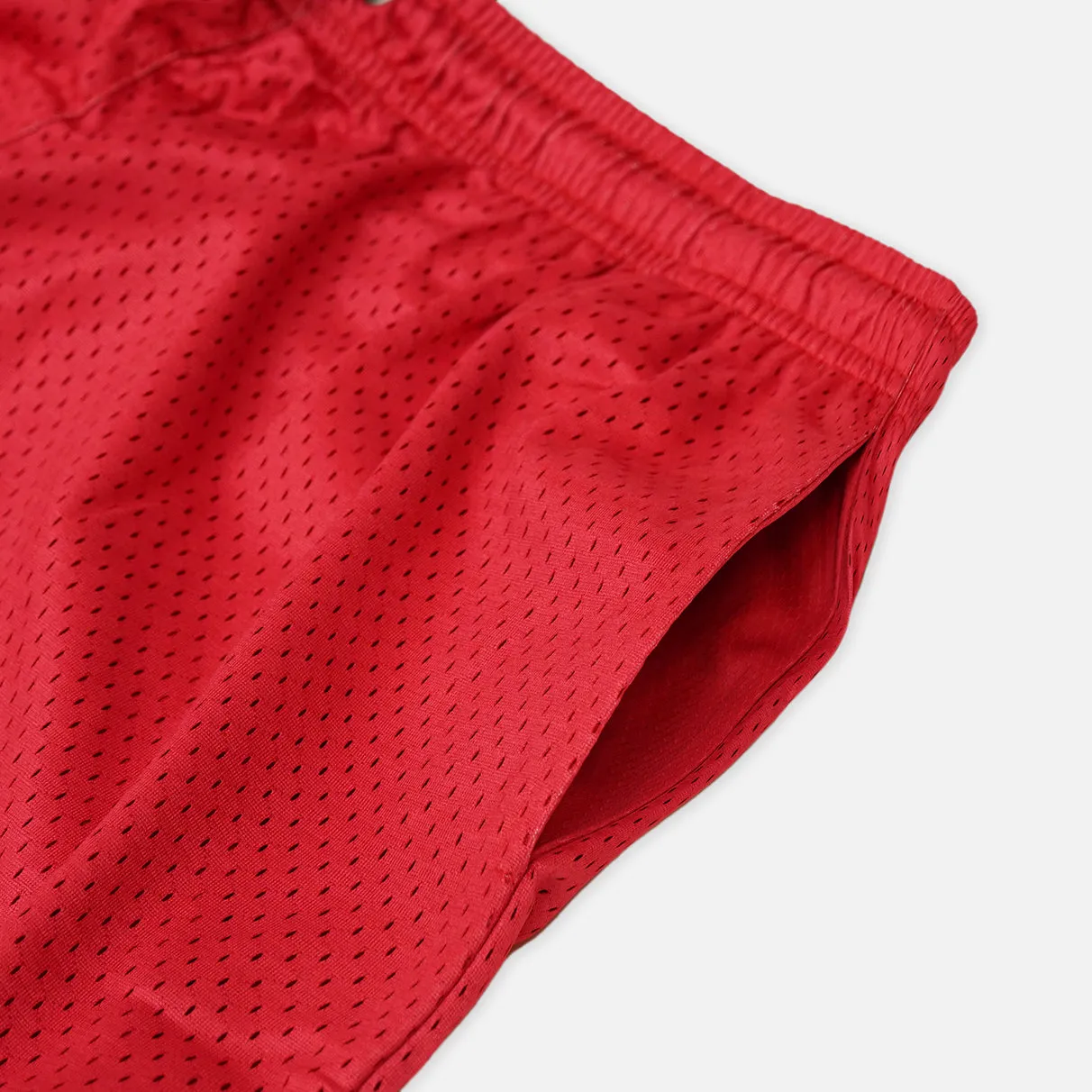 Baseball On Fire Patch Shorts - 7"