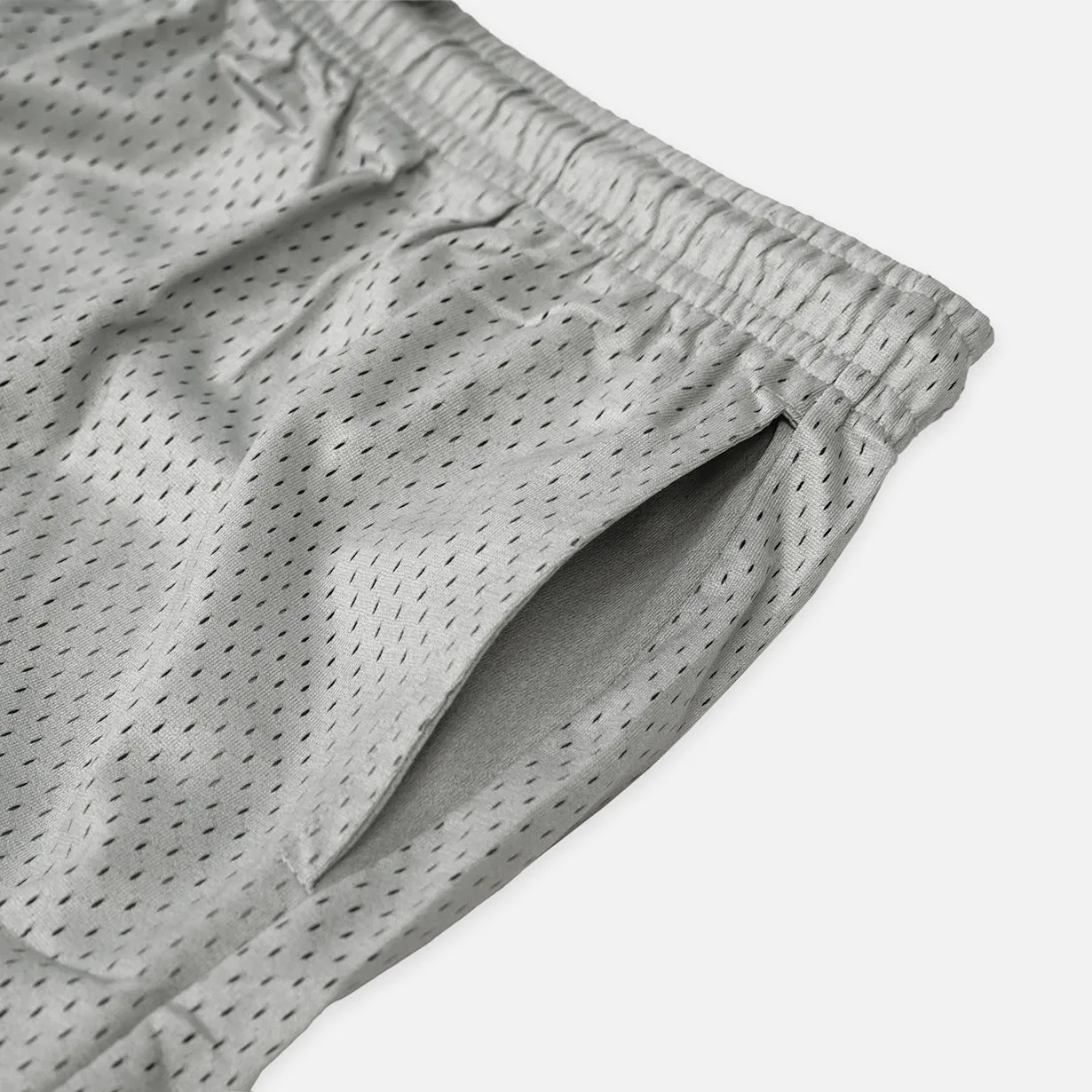 Baseball On Fire Patch Shorts - 7"