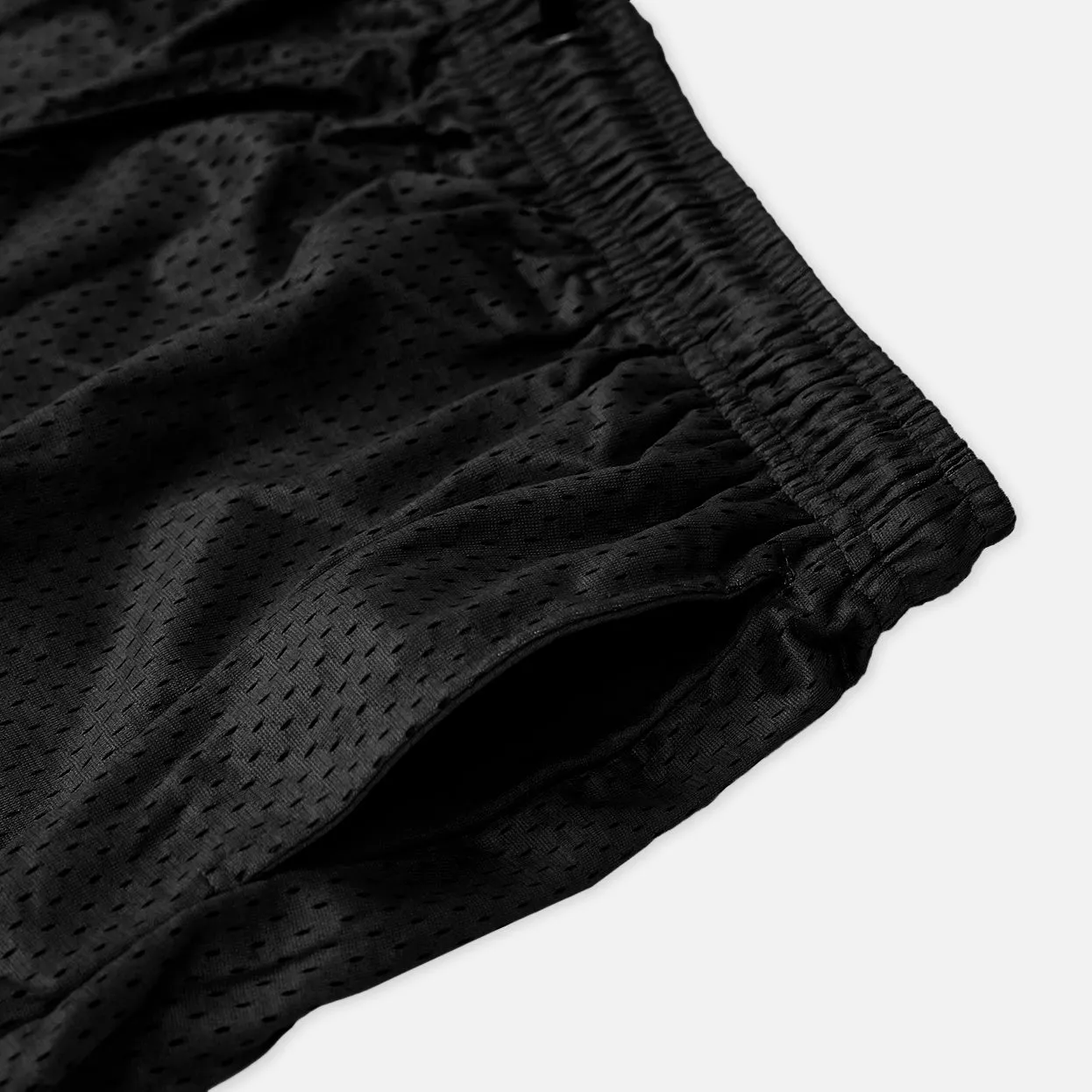 Baseball On Fire Patch Shorts - 7"