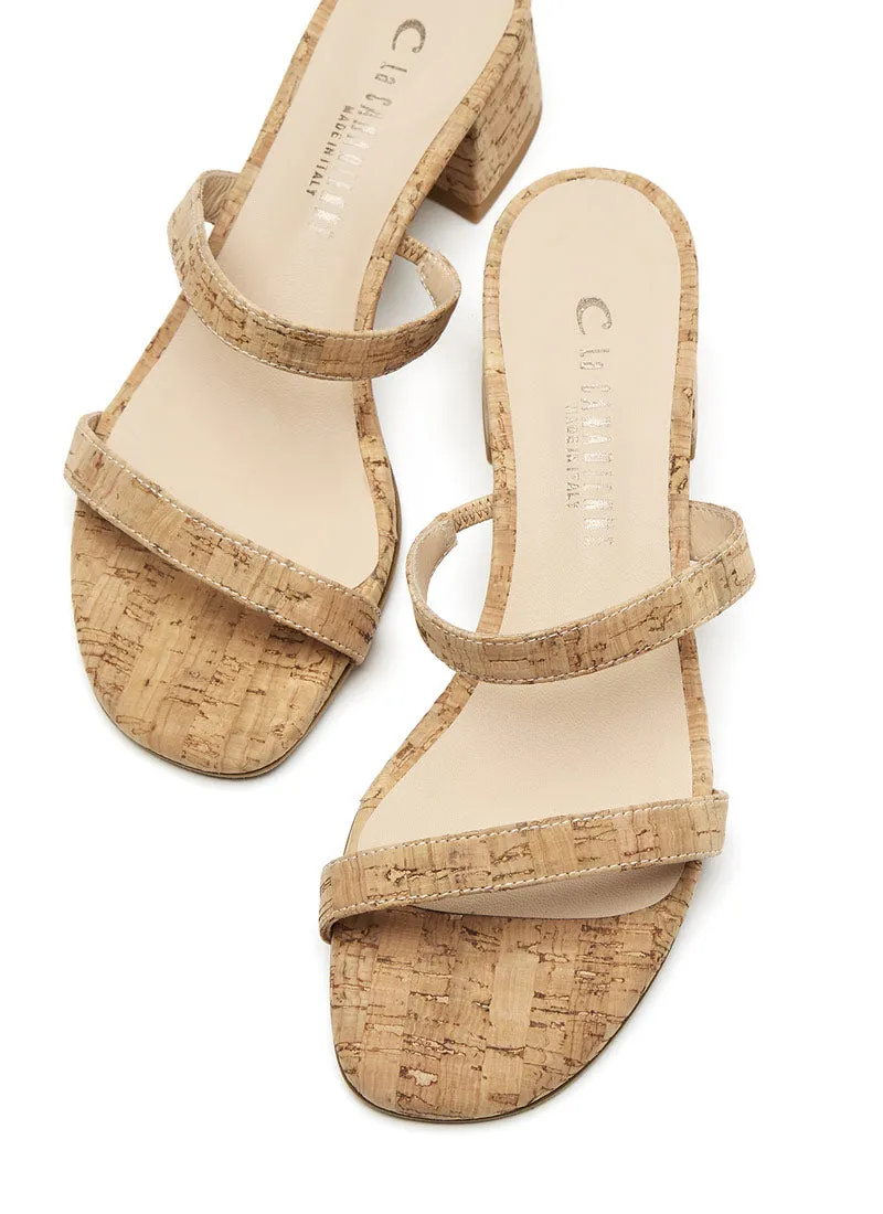 Bria Cork Mule