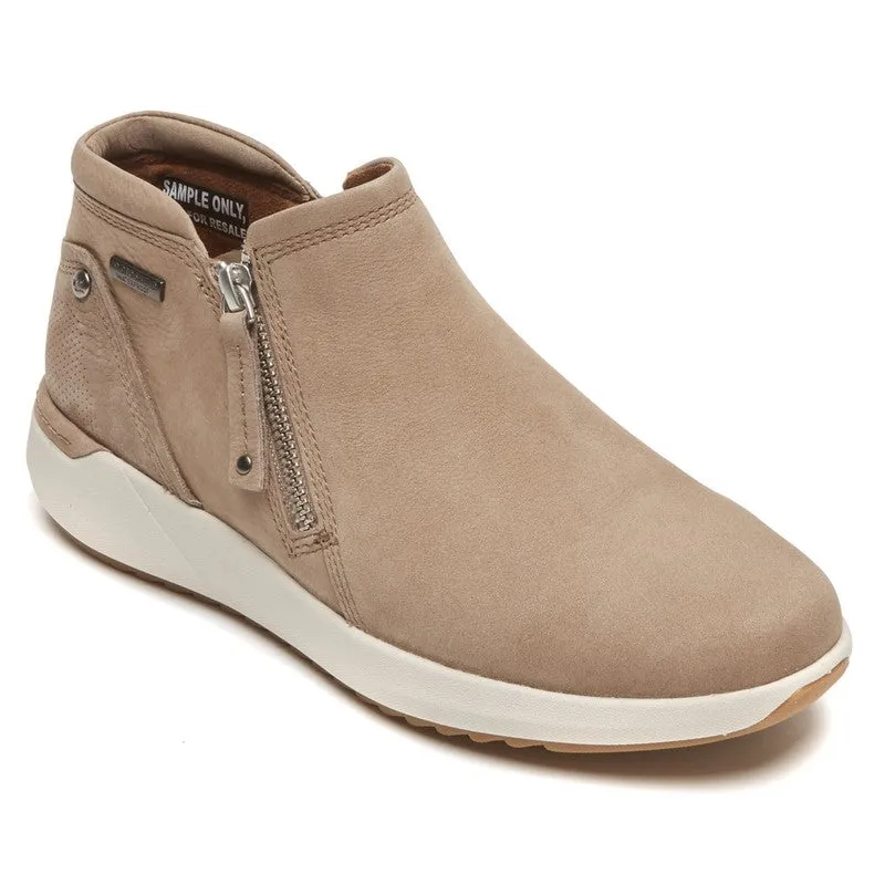 Cobb Hill Women's CH Skylar Waterproof Zip Bottie Taupe