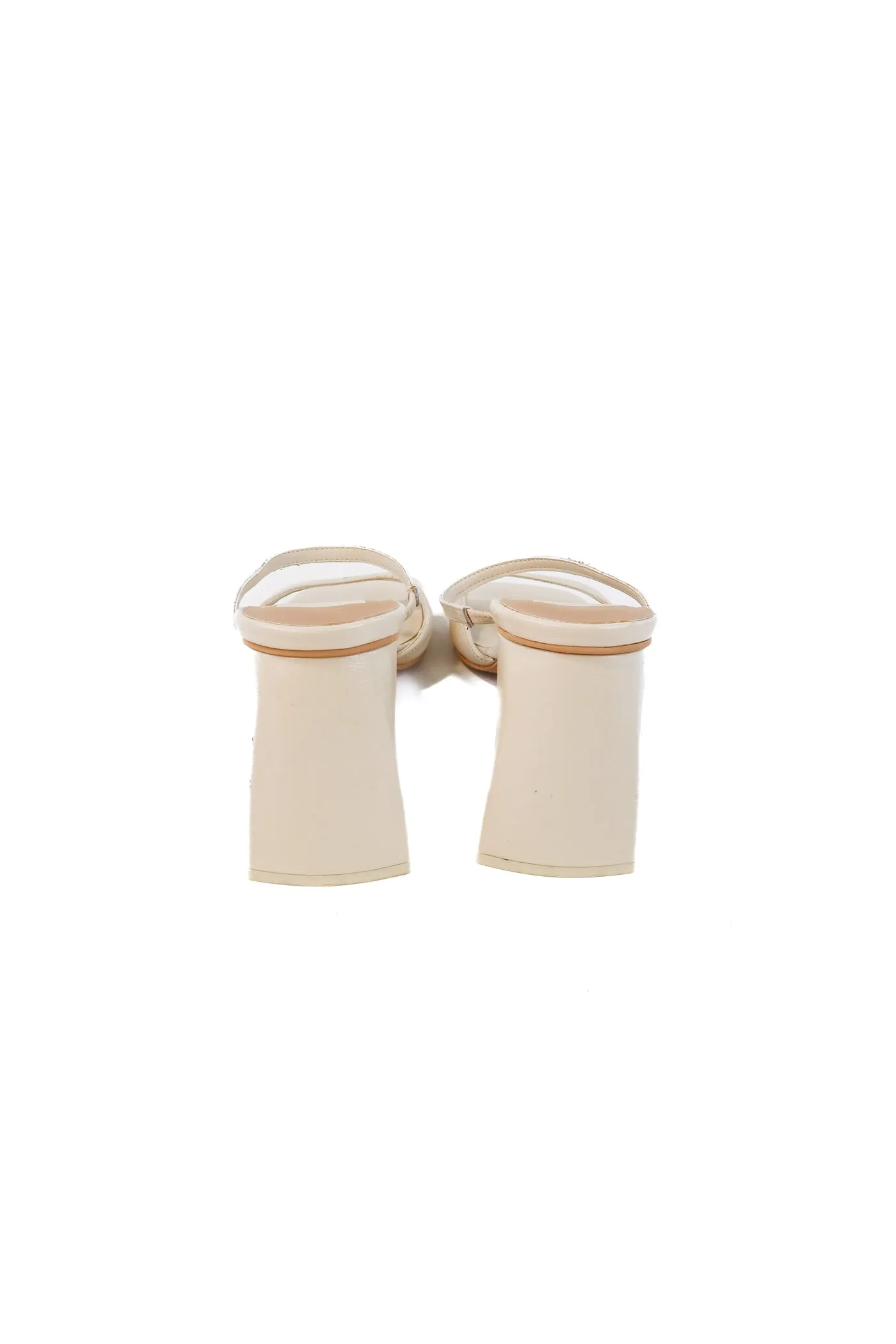 Dolce vita nude square toe heels NWOT (7; retail $89)