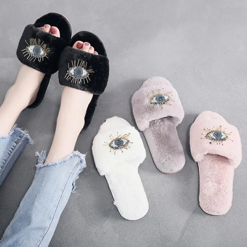 Evil Eye Comfy Shoes for Women