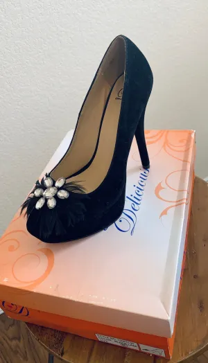 Fancy Black Heels