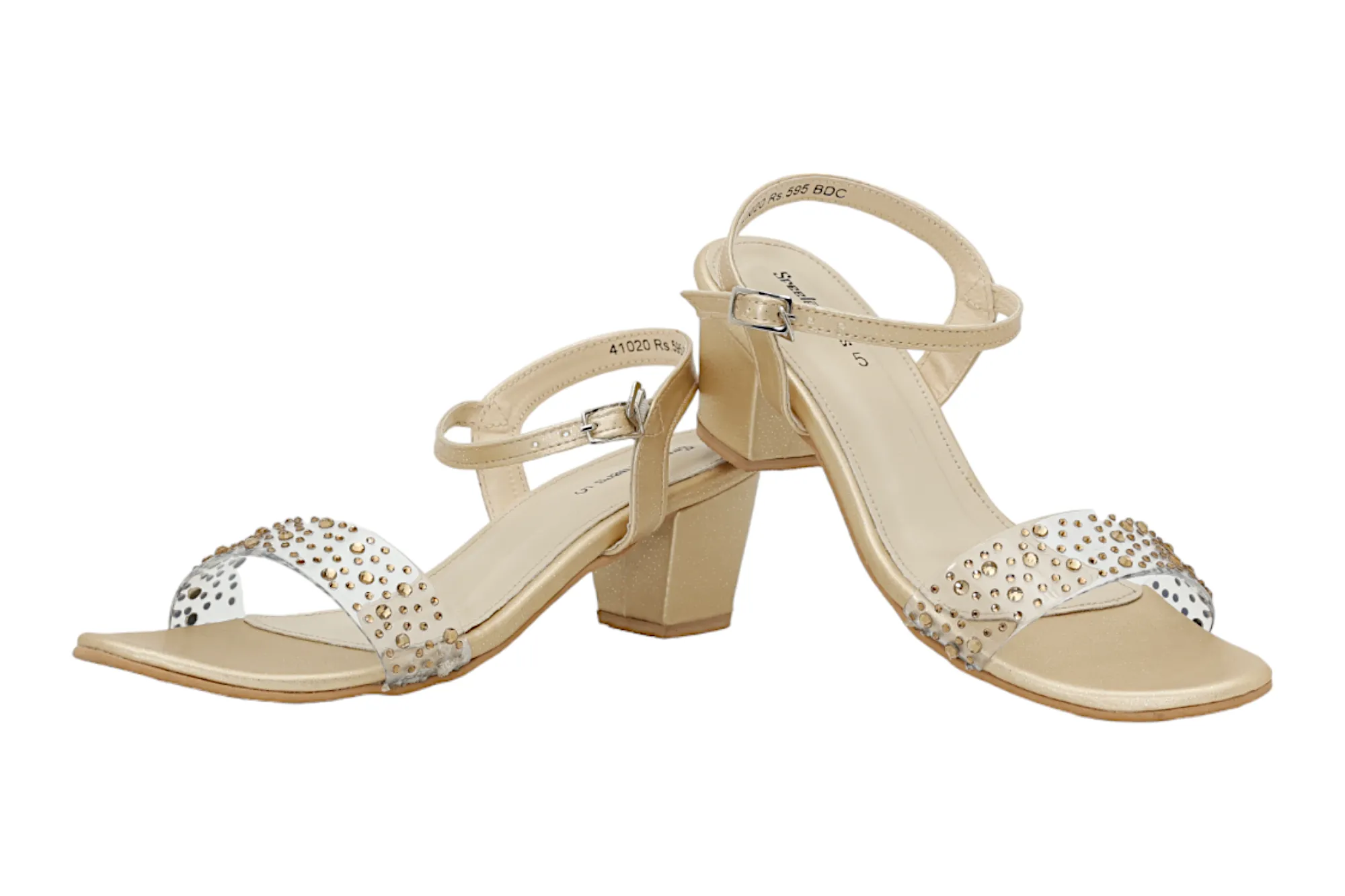 FANCY HEEL SANDAL 41020