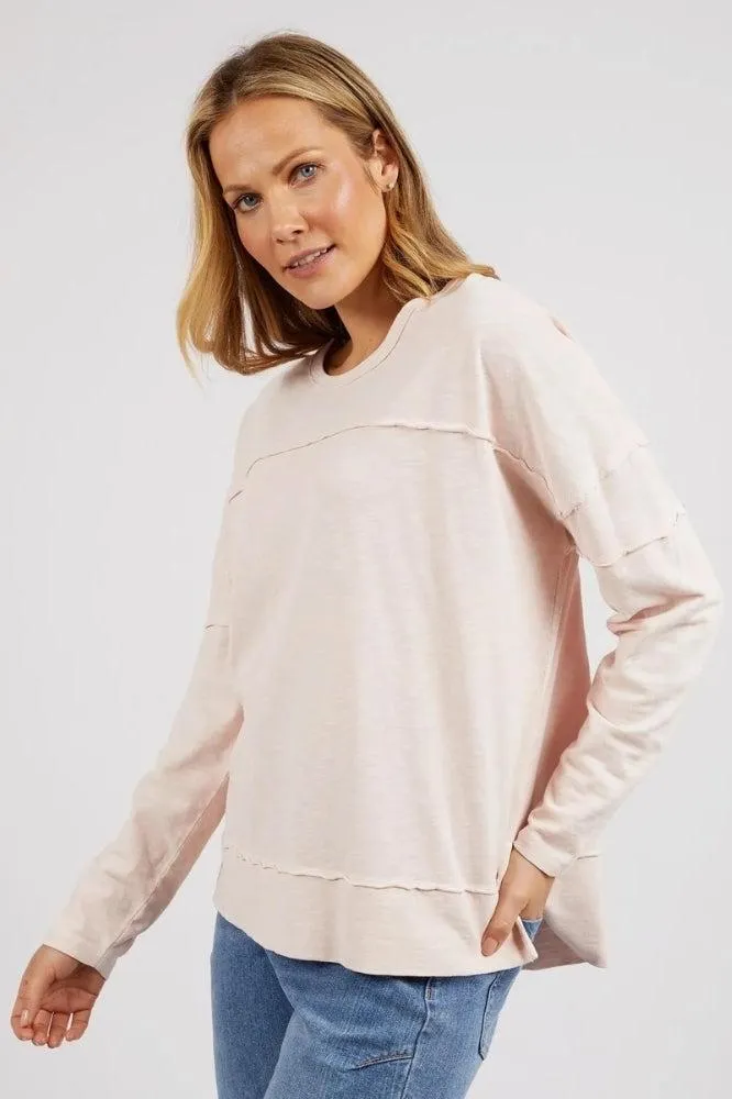 Foxwood Jayne Throw On Top Pale Pink