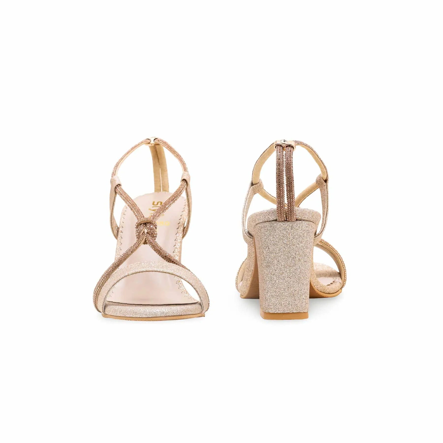 Golden Fancy Sandal FN6080