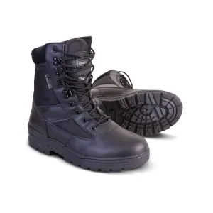 Half Leather Half Nylon Patrol Boots