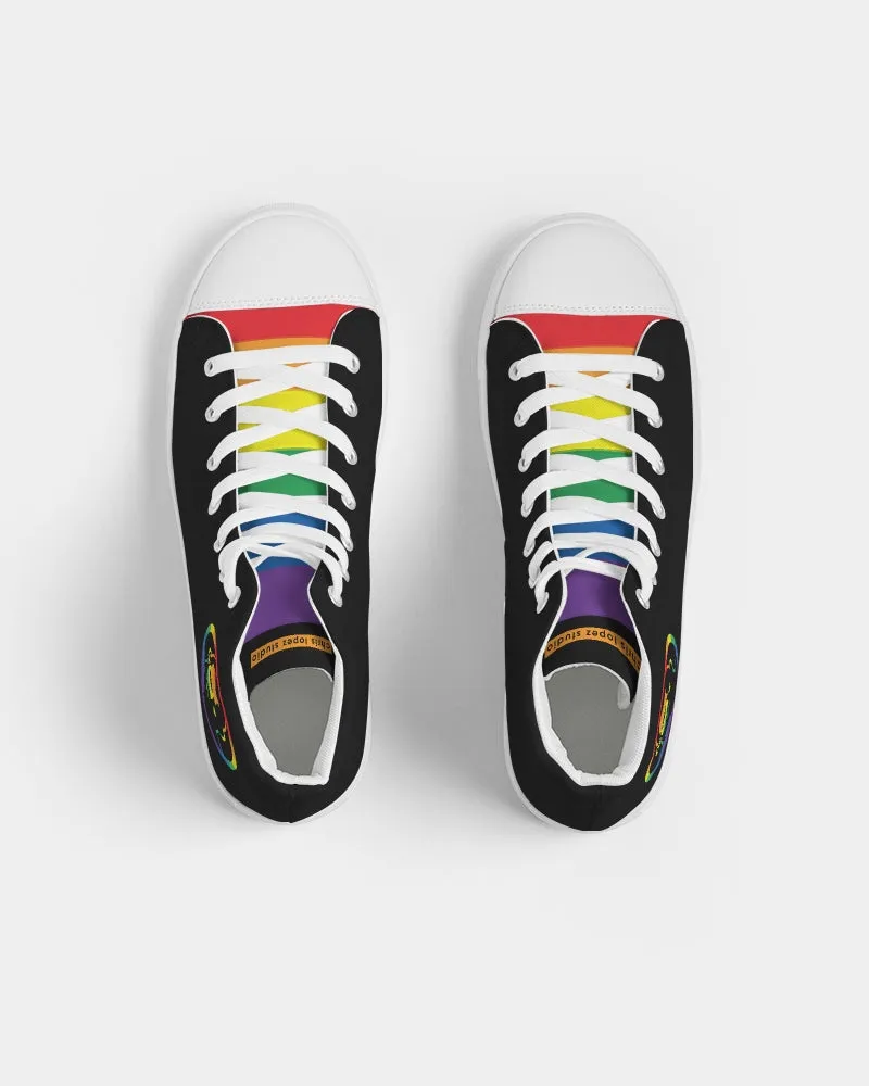 Icon, Pride Hightop Canvas Shoe