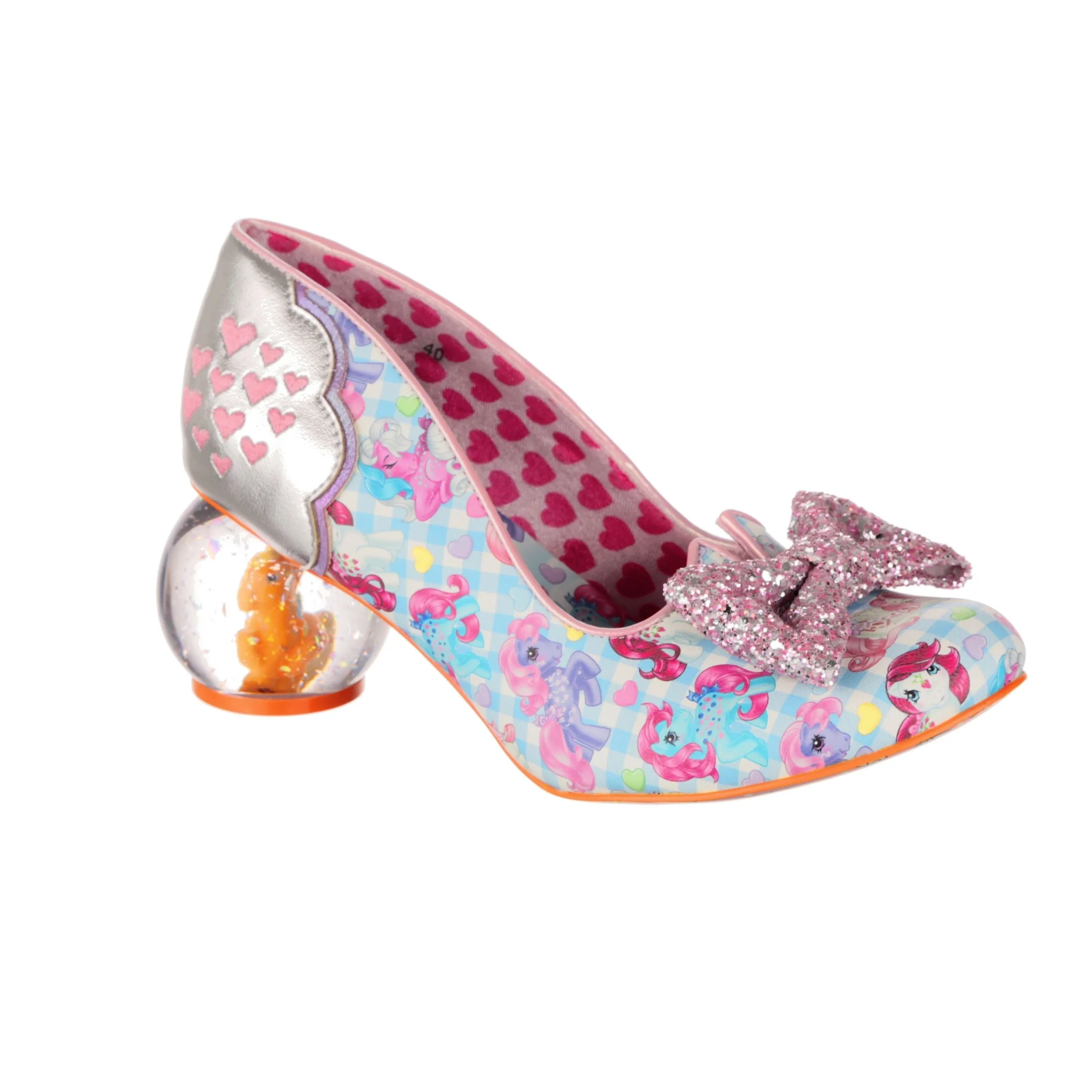 Irregular Choice Womens My Little Pony Sparkle Heart High Heel - Blue