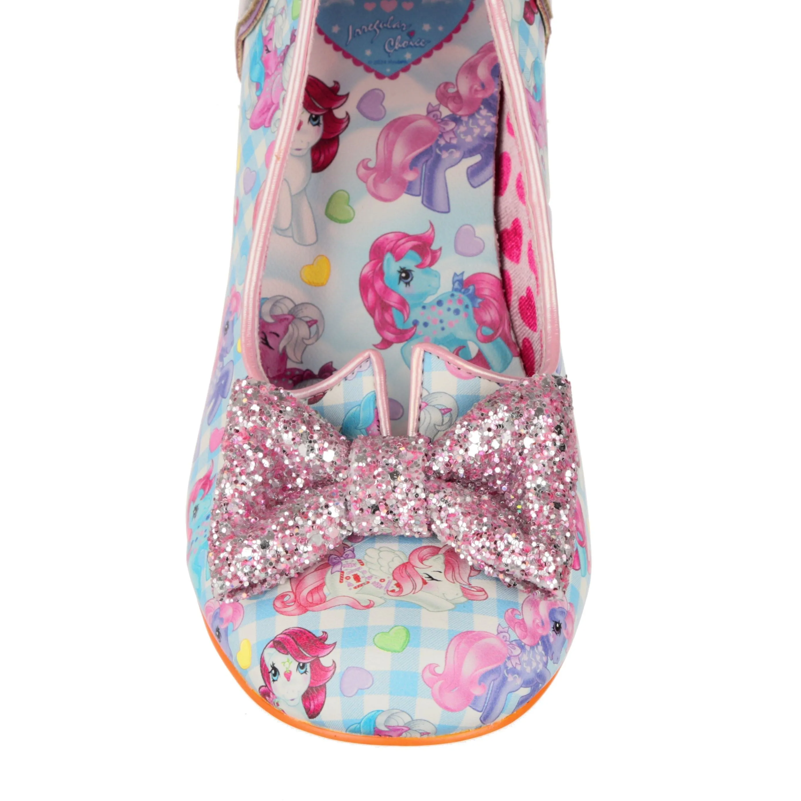 Irregular Choice Womens My Little Pony Sparkle Heart High Heel - Blue