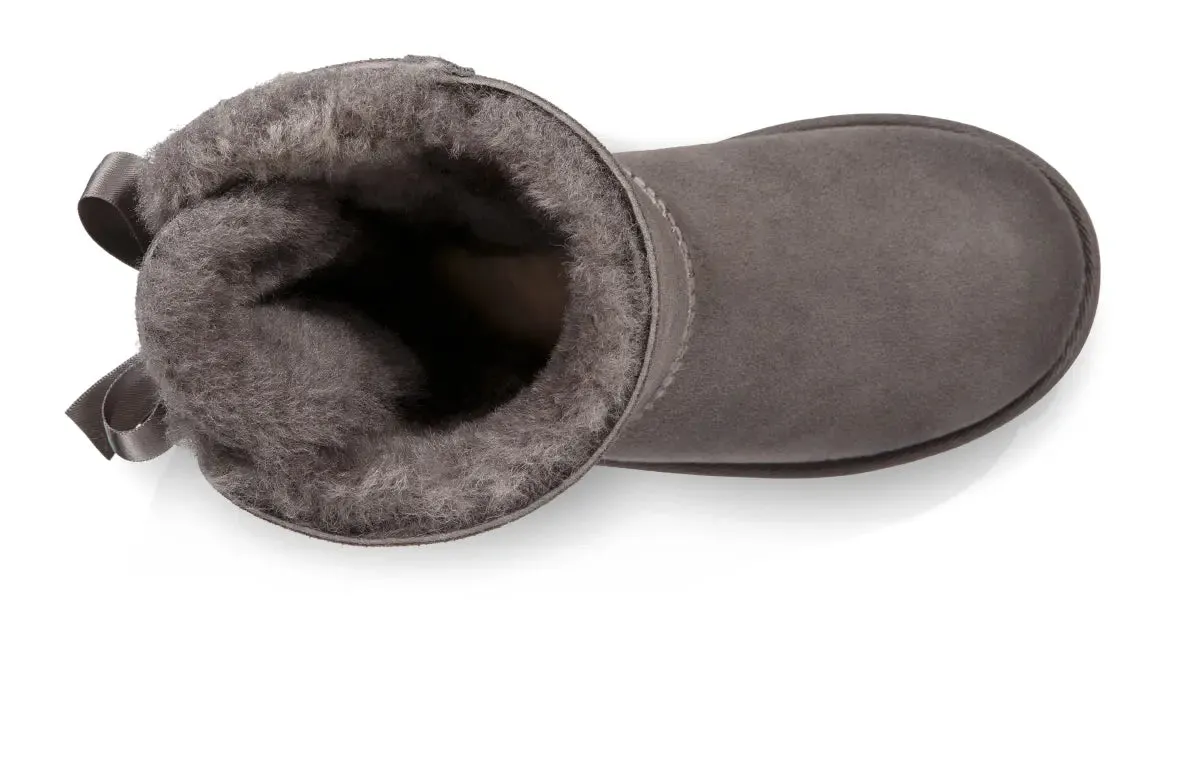 Kids’ UGG Bailey Bow II – Cozy Sheepskin Boot with a Feminine Touch