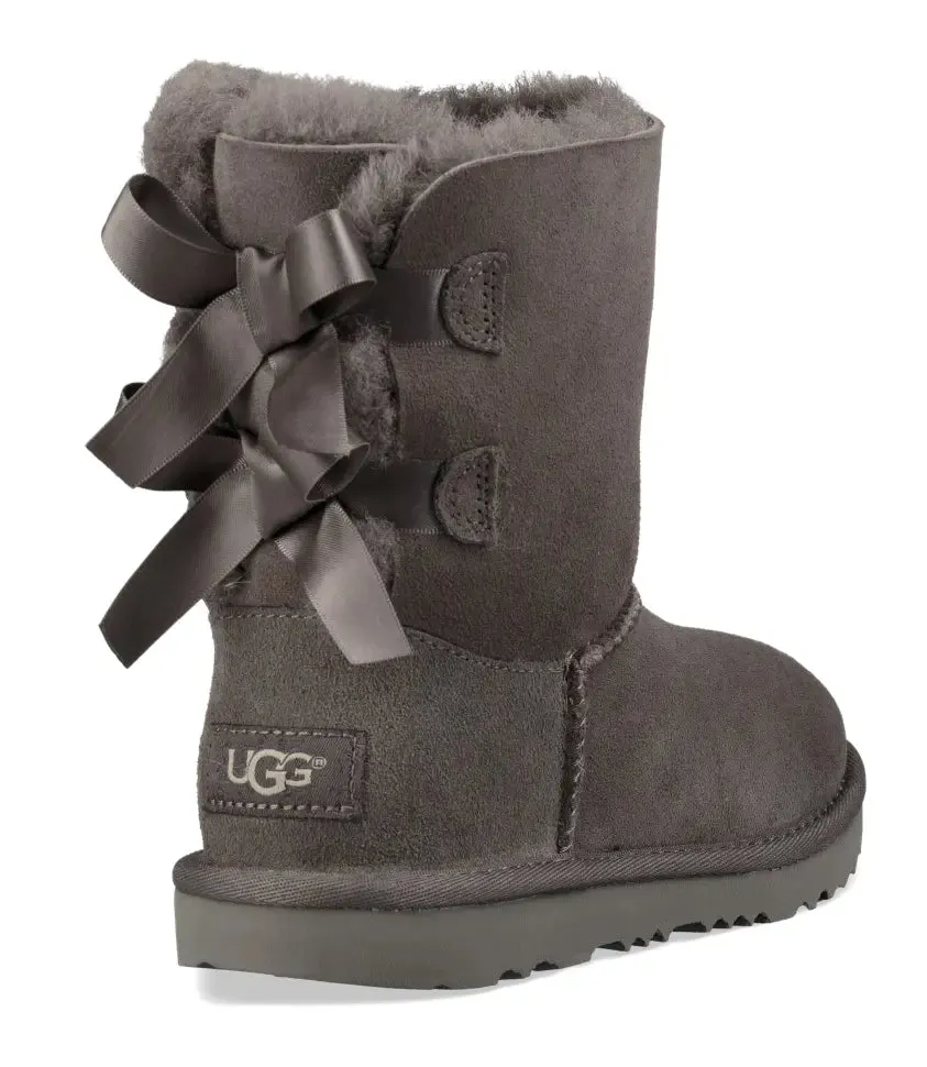Kids’ UGG Bailey Bow II – Cozy Sheepskin Boot with a Feminine Touch
