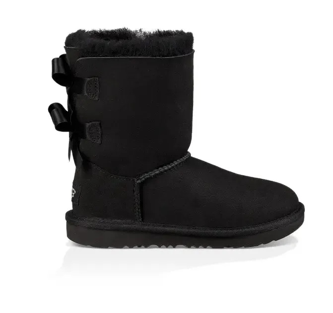 Kids’ UGG Bailey Bow II – Cozy Sheepskin Boot with a Feminine Touch