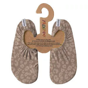 Leopard Print Kids Slipfree Shoes