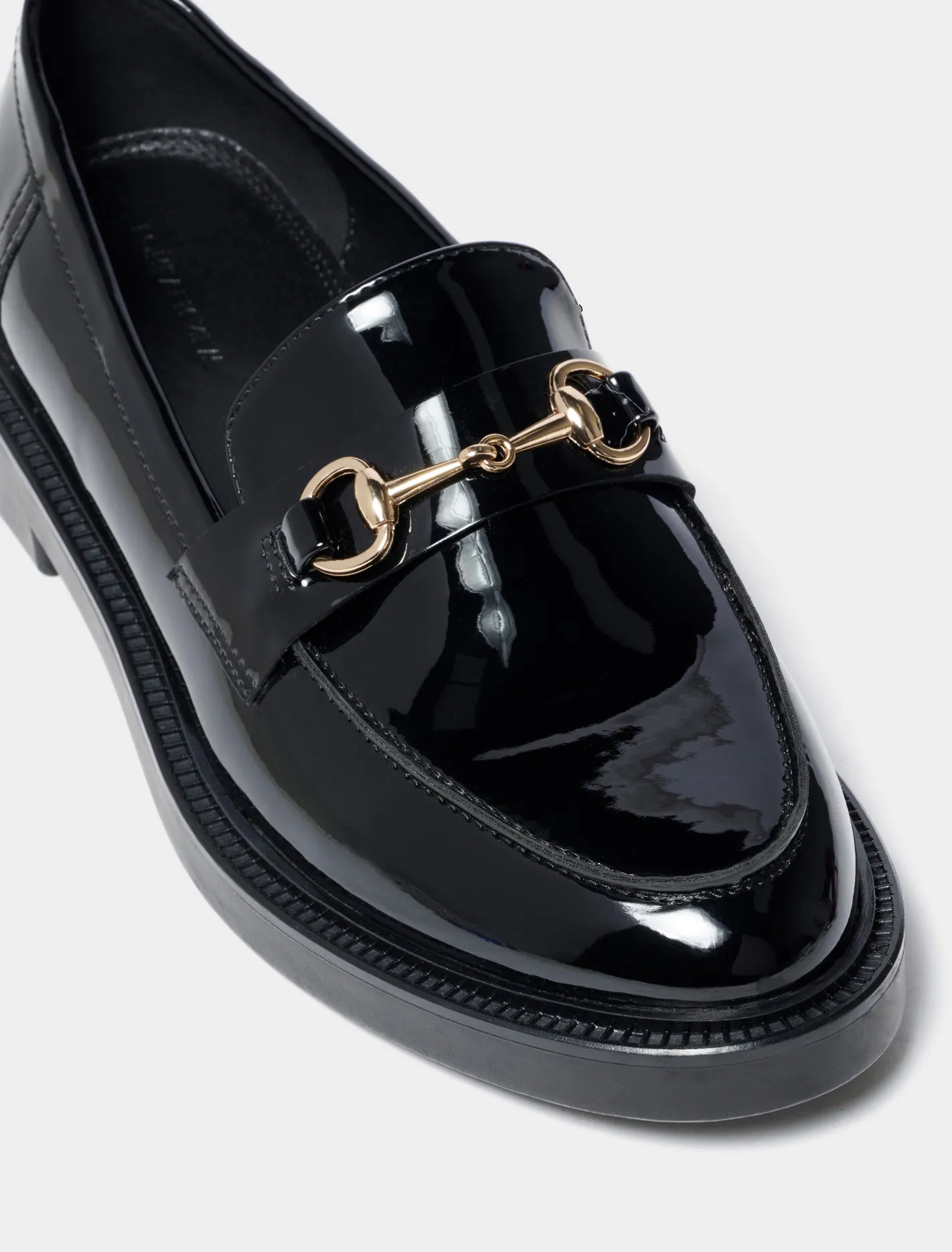 Mackenzie Bit Trim Chunky Flat Loafer
