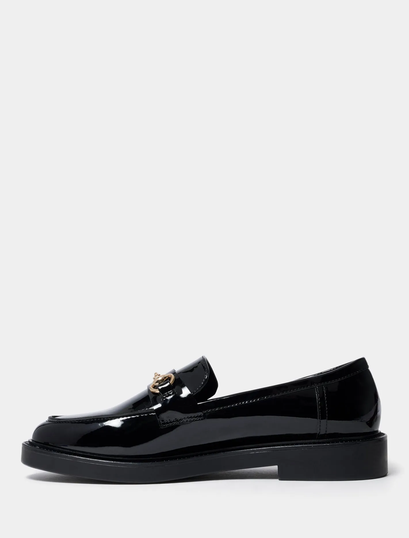 Mackenzie Bit Trim Chunky Flat Loafer