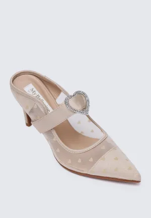 My Beloved Comfy Mules In Nude