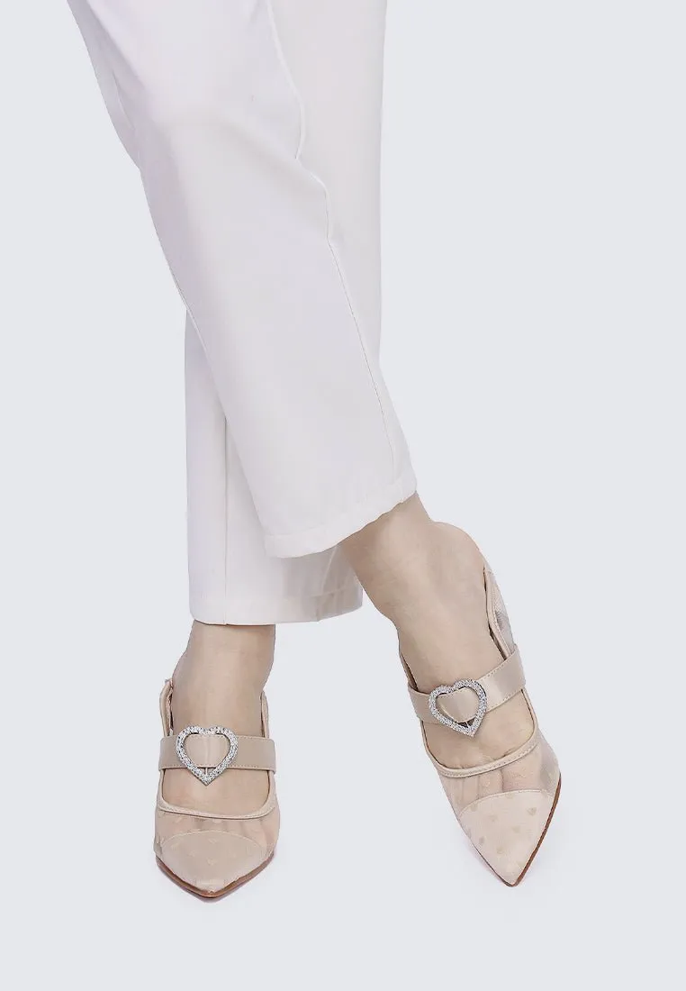 My Beloved Comfy Mules In Nude