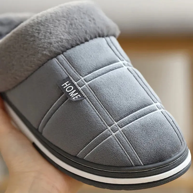 Pluche Gevoerde Huisslippers