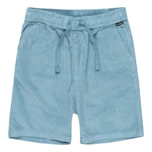 QUIKSILVER TAXER CORD KORTE BROEK (YOUTH, BOYS 8-16 JAAR) - BLUE SHADOW