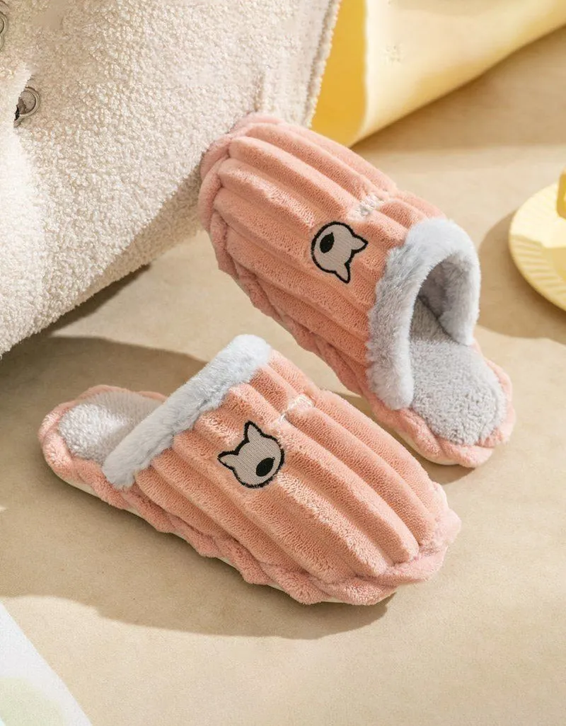 Stripe Comfy House Indoor Slippers for Women