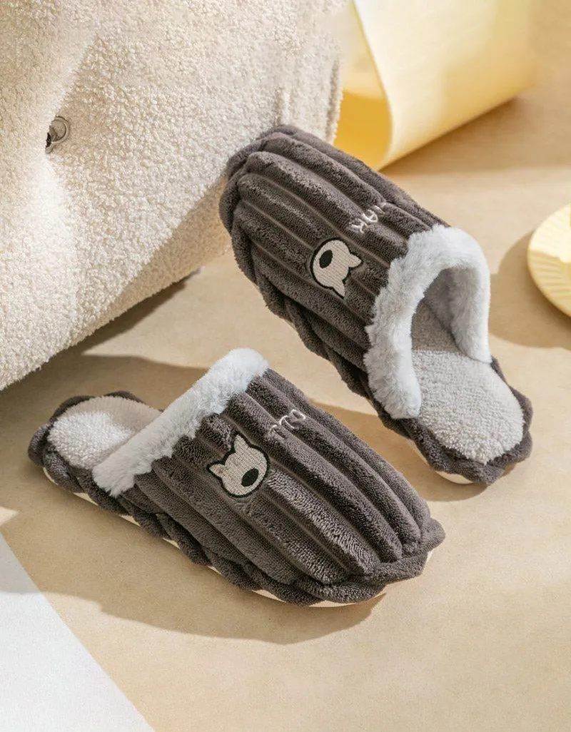 Stripe Comfy House Indoor Slippers for Women