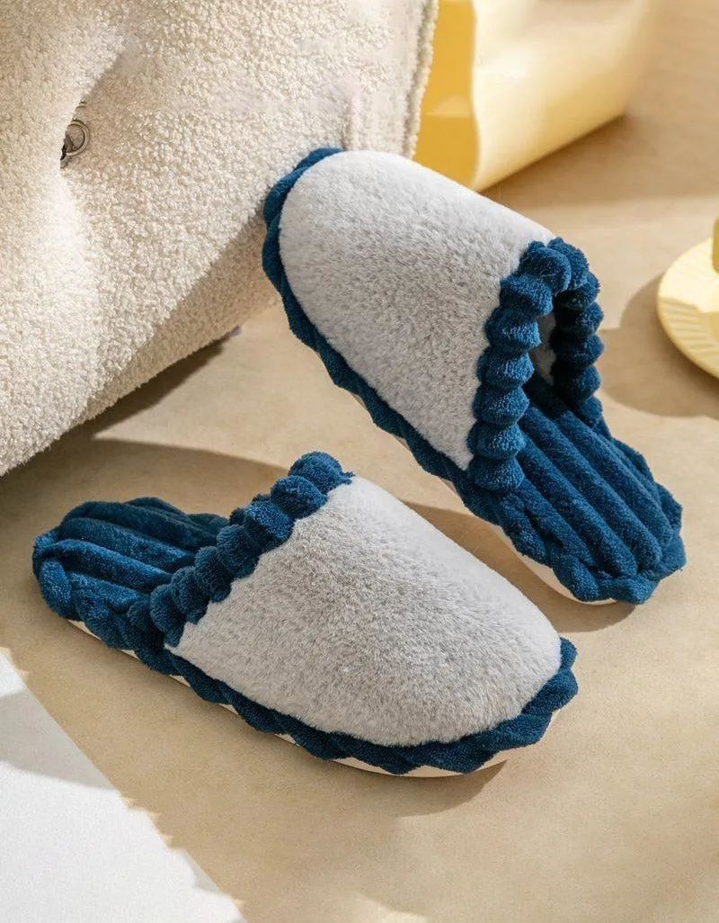 Stripe Comfy House Indoor Slippers for Women