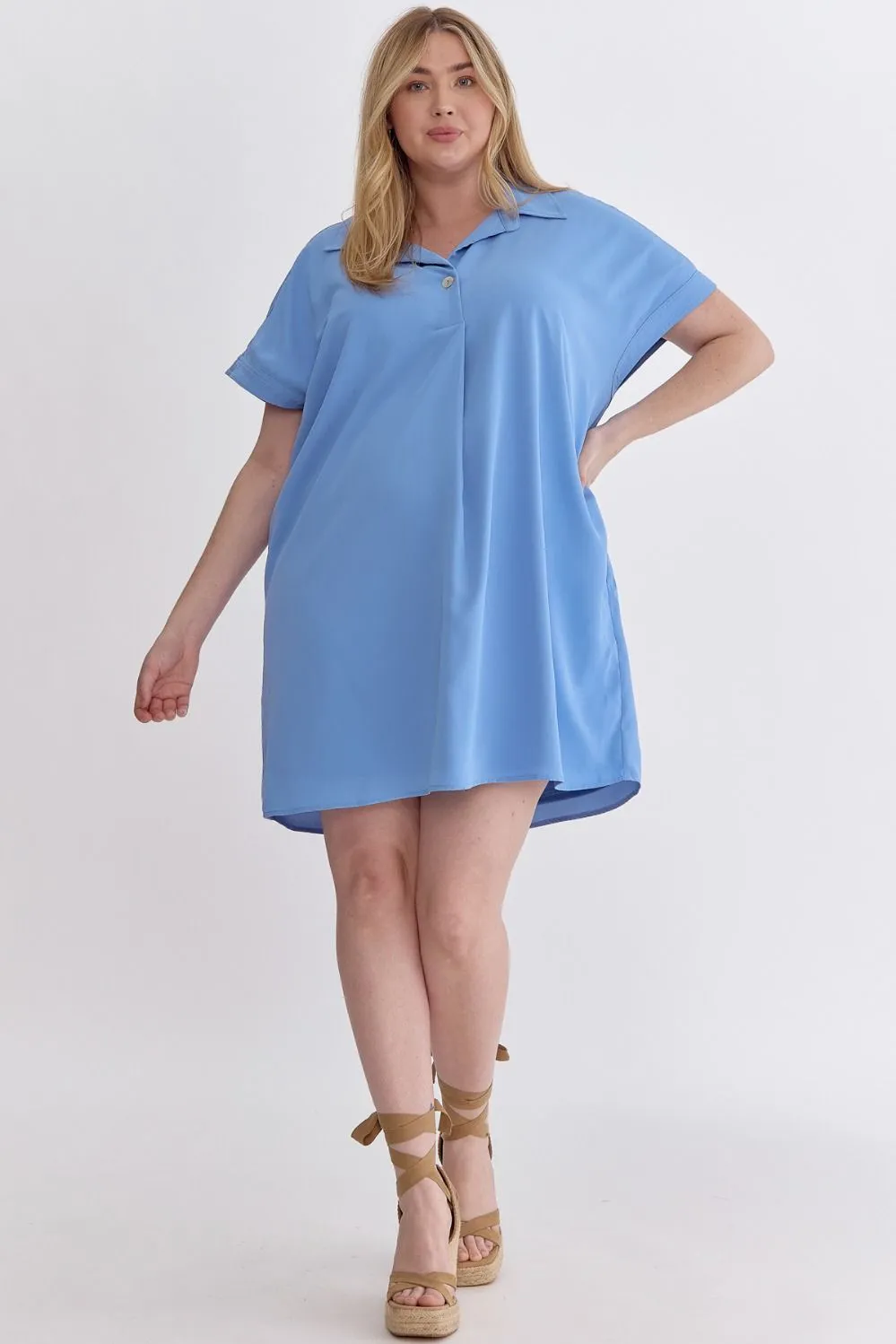 Summer Secrets Blue Tunic Dress