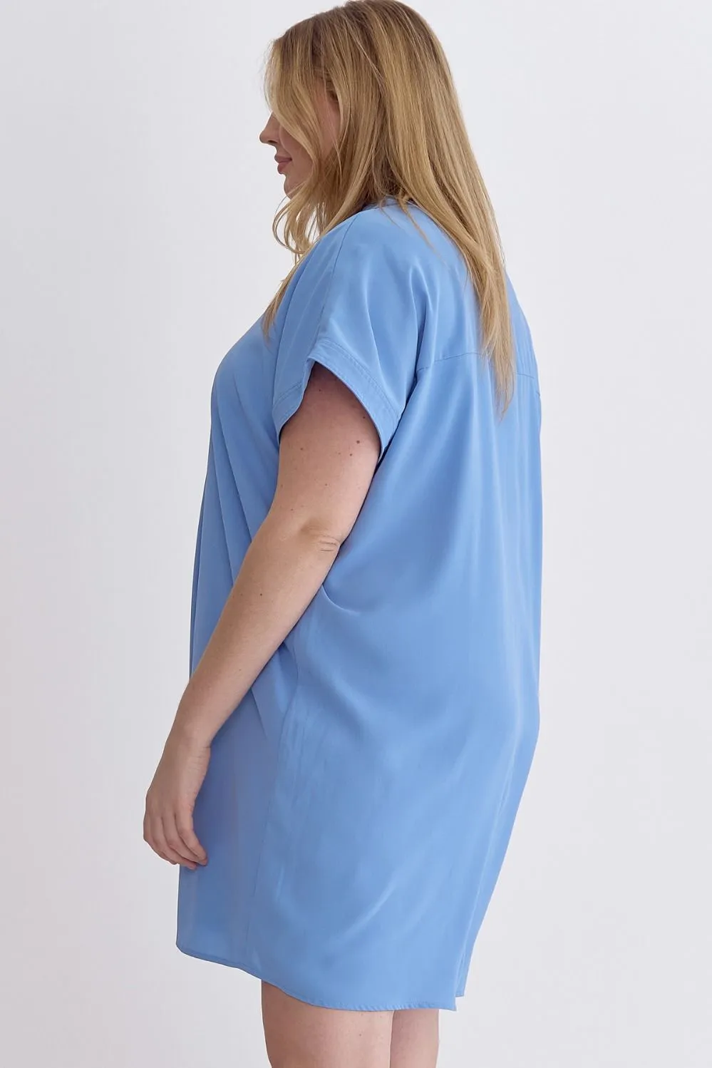 Summer Secrets Blue Tunic Dress