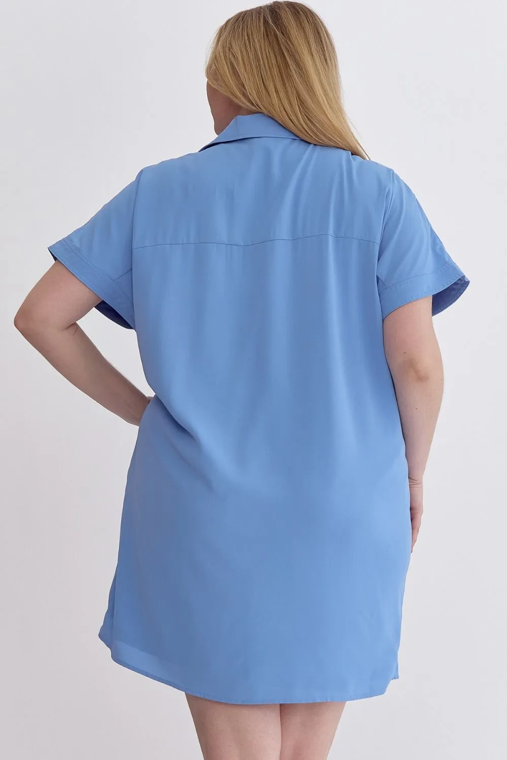 Summer Secrets Blue Tunic Dress