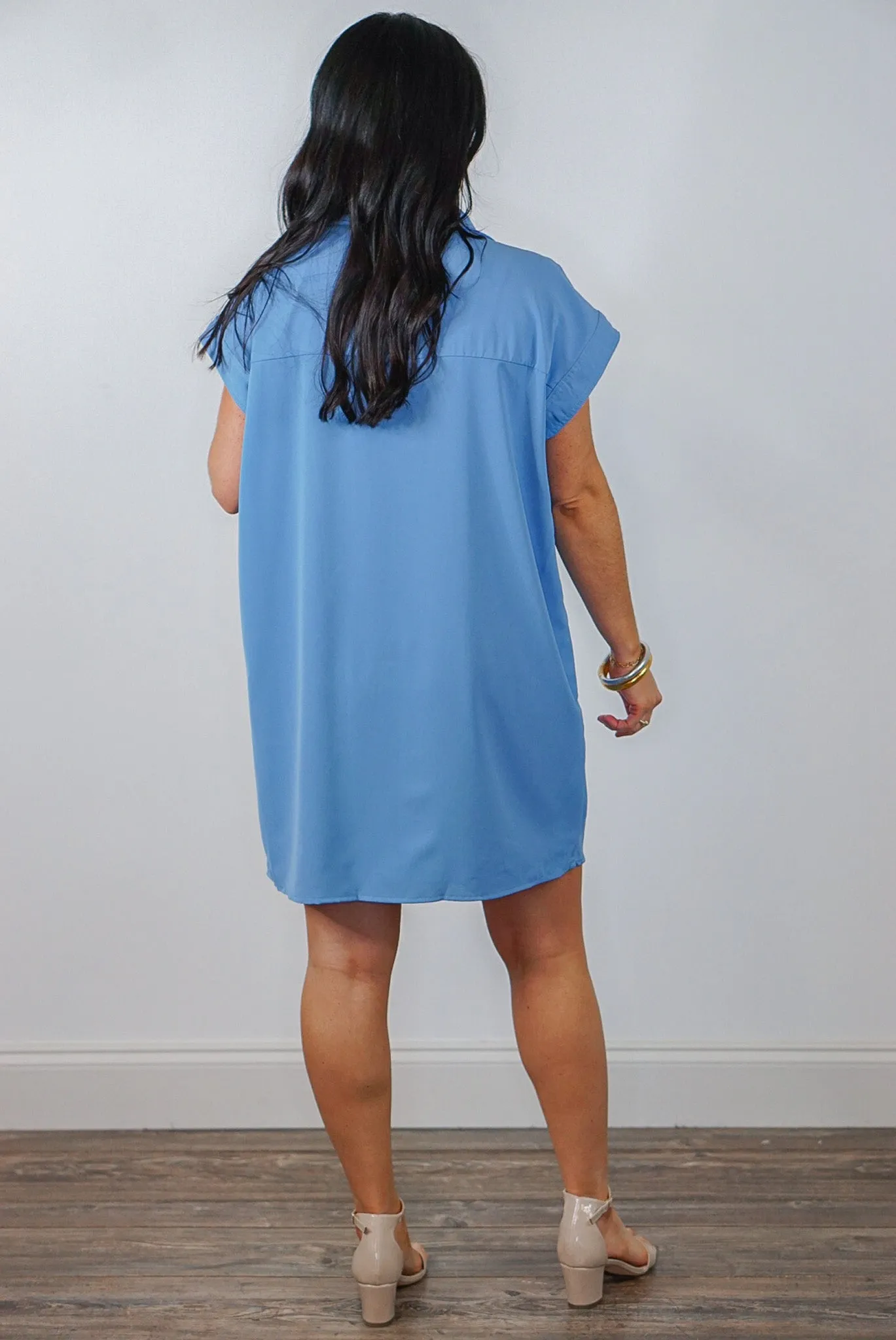 Summer Secrets Blue Tunic Dress