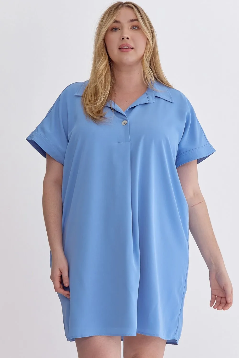 Summer Secrets Blue Tunic Dress