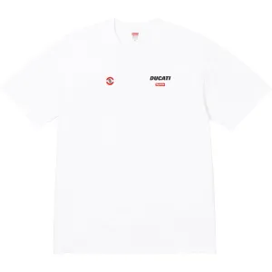 SUPREME®/DUCATI® LOGO TEE WHITE