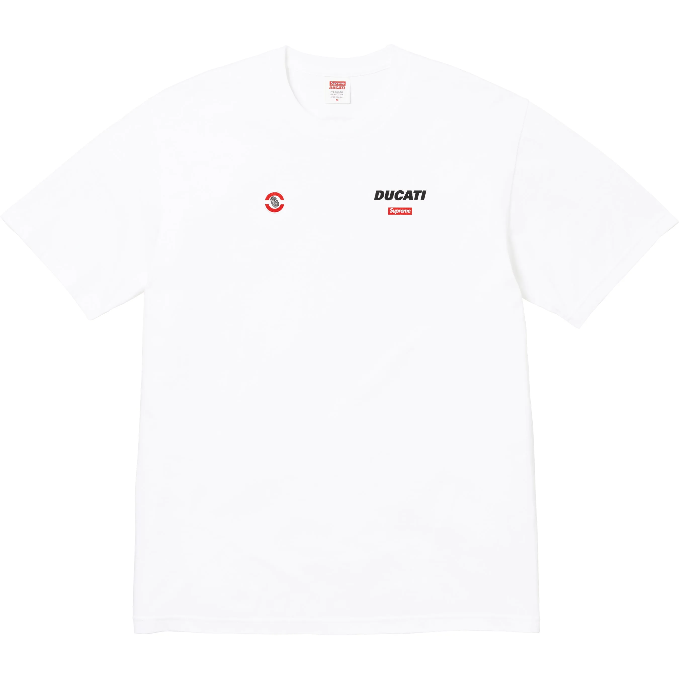 SUPREME®/DUCATI® LOGO TEE WHITE