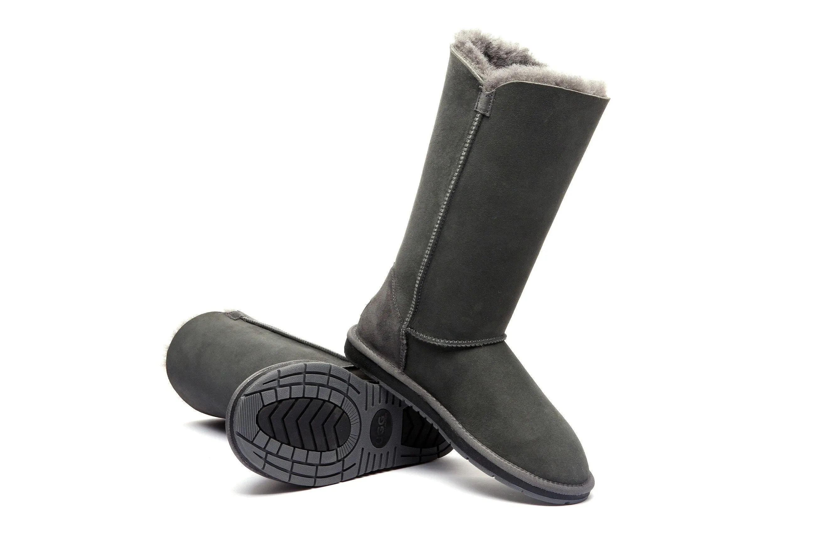 Tall Button Boots