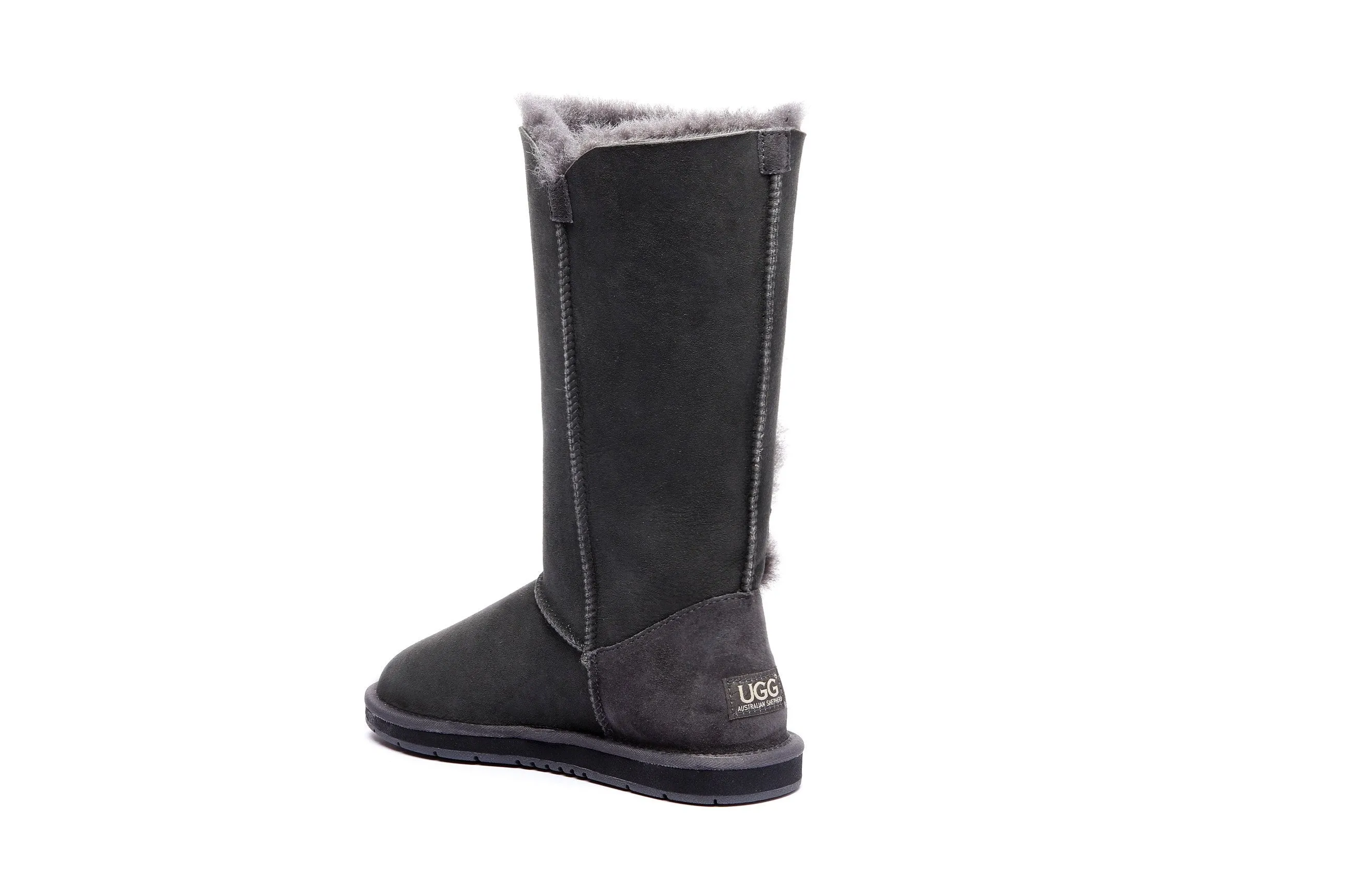 Tall Button Boots