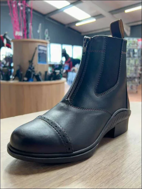 Turfmasters Front Zip Paddock Boot