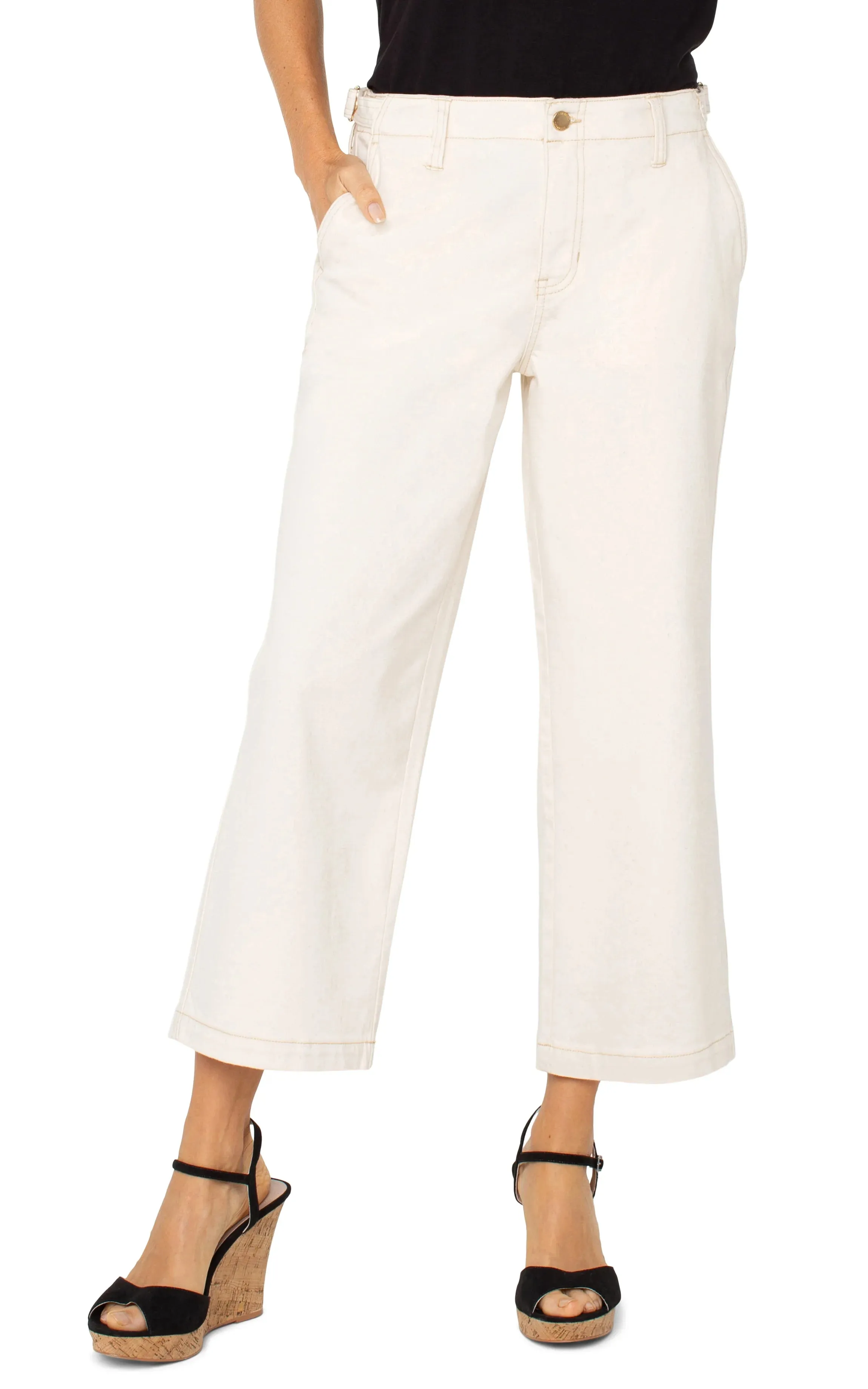 Utility Stride Wide Crop Pant | Liverpool