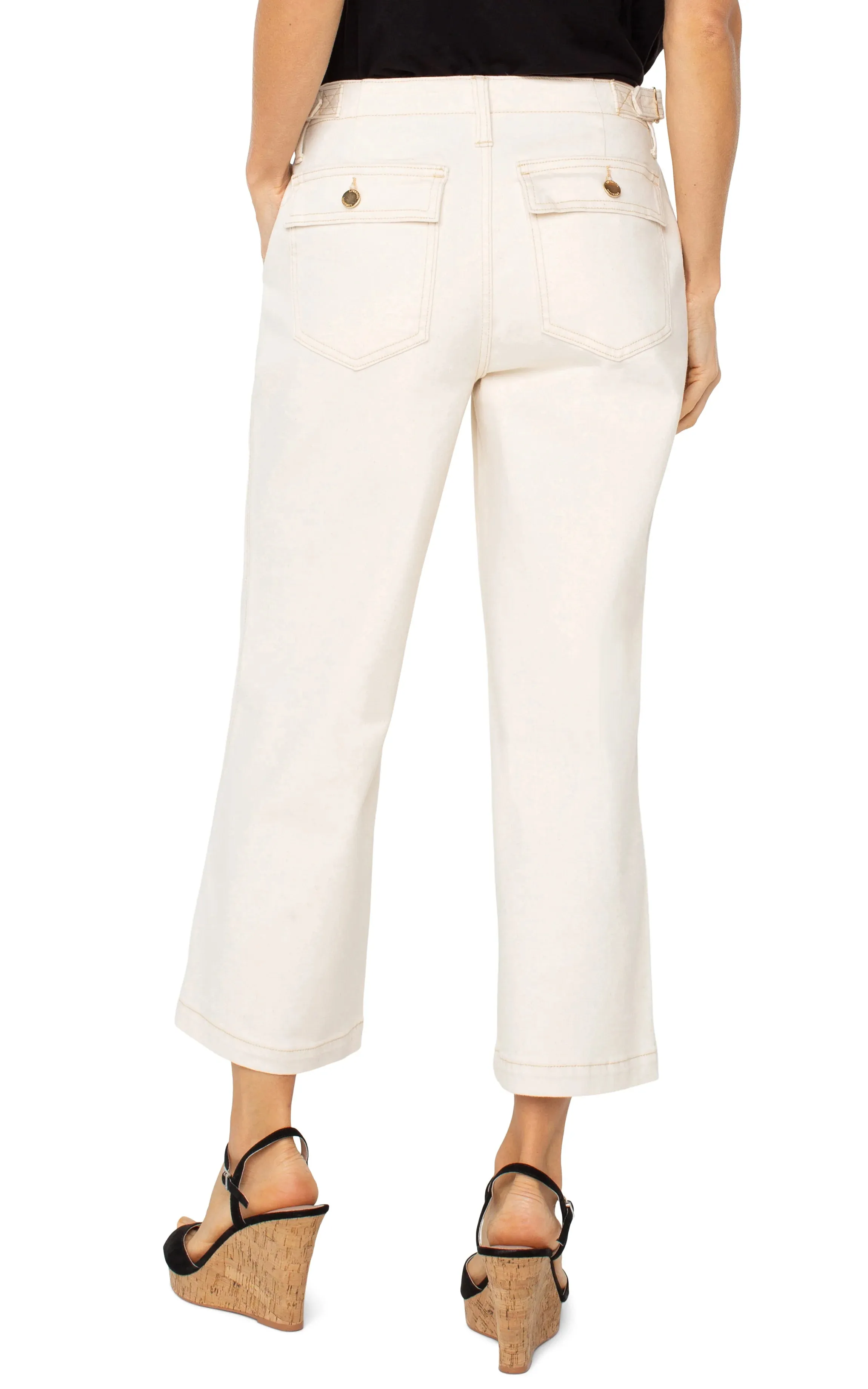 Utility Stride Wide Crop Pant | Liverpool