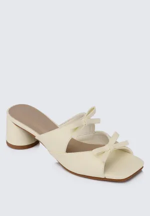 Venus Comfy Heels In Butter