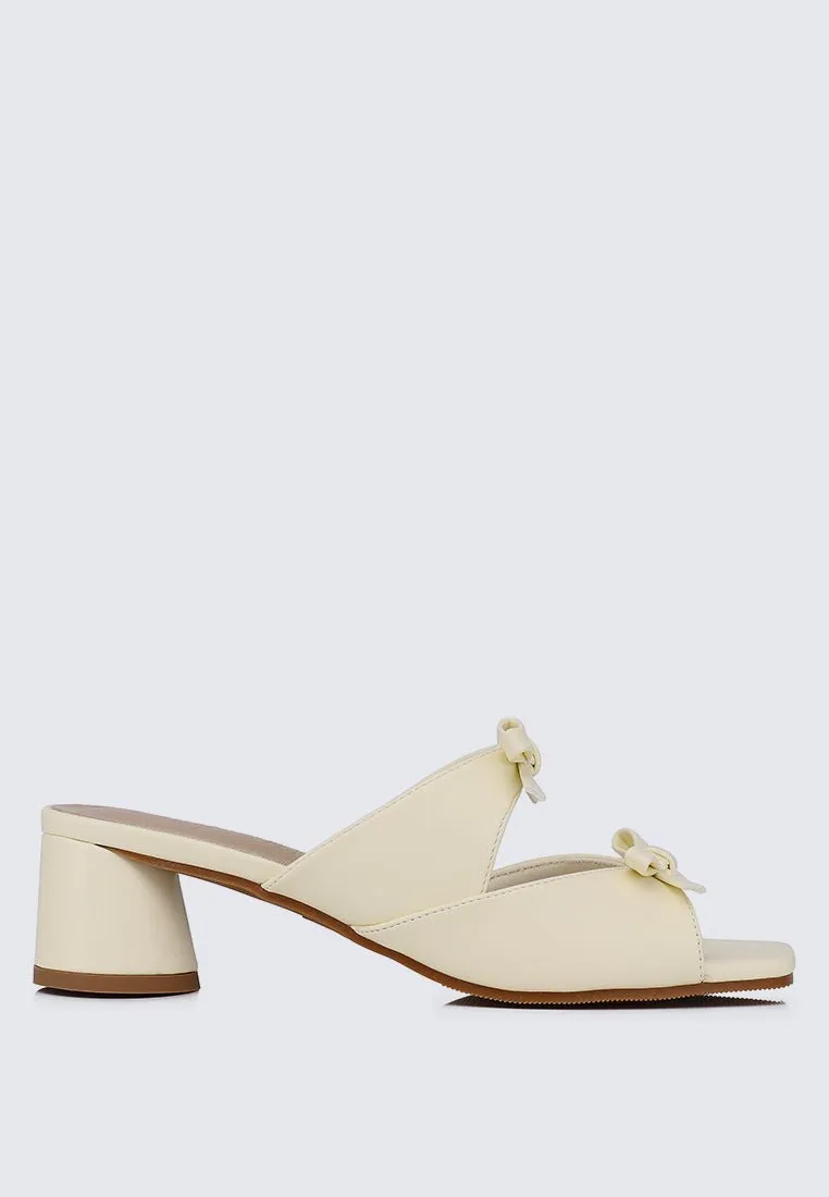 Venus Comfy Heels In Butter