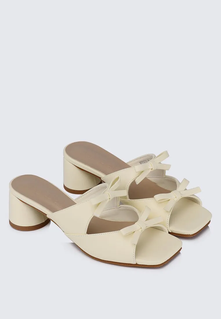 Venus Comfy Heels In Butter